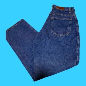 L.L. Bean Double L Relaxed fit fully lined women's jeans. Size 10p